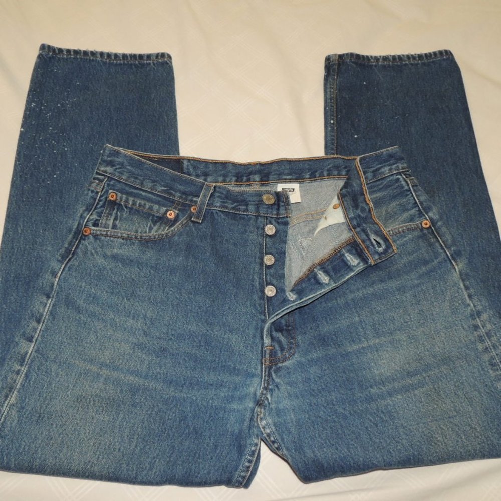 Mens LEVIS STRAUSS 501 Denim Size 34 x 30 JEANS